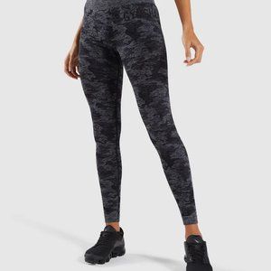 Gymshark Seamless Black Camo Leggings